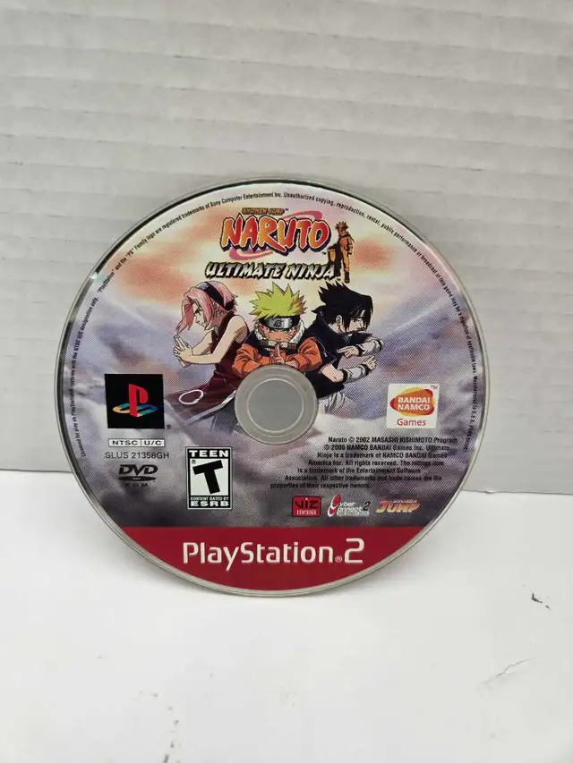PS2 Naruto Ultimate Ninja