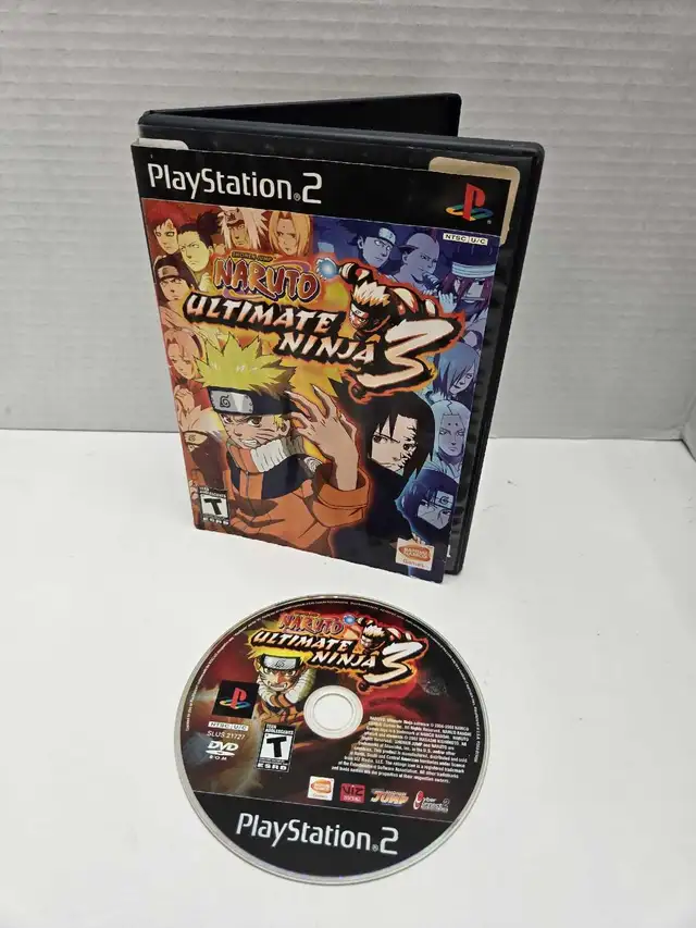PS2 Naruto Ultimate Ninja 3