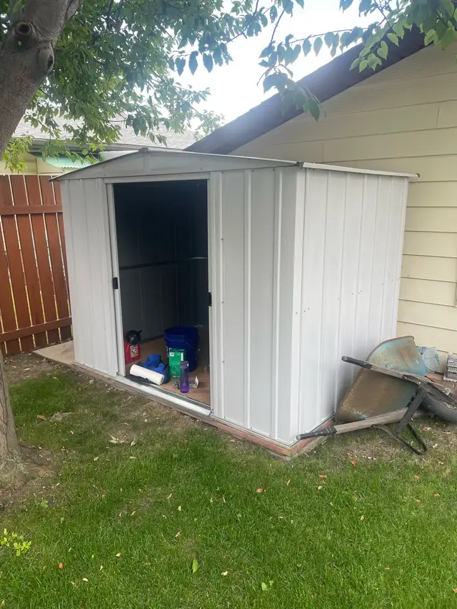 Steel Shed, 8’ x 6’