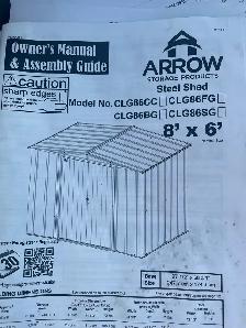Steel Shed, 8’ x 6’ - Photo 2
