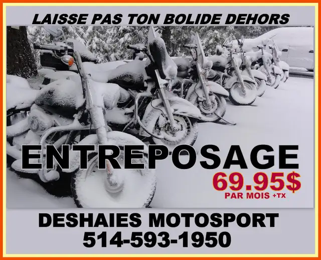 ENTREPOSAGE MOTO