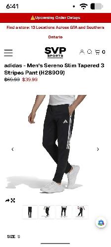 Adidas Sereno Pants - Photo 4