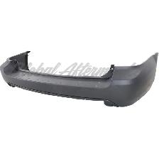 Acura Mdx 2004-2006 Bumper Rear Primed - Photo 3