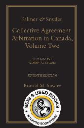 Palmer & Snyder Collective Agreement Arbitration 9780433538363