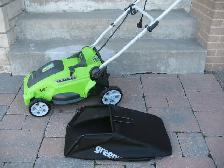 Greenworks  16-inch Corded Electric Lawnmower, BRAND NEW - Photo 7