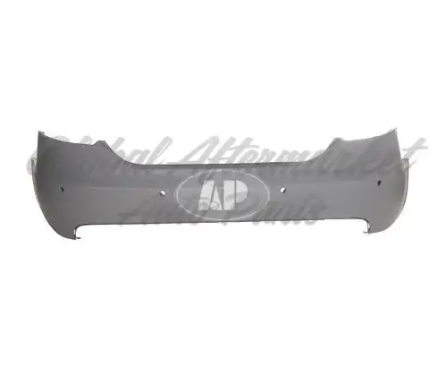 Audi A6 2005-2008 Bumper Rear W/Sensor Hole Primed Dark Gry