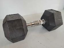 Single 30Lb Rubber Dumbell (33286613)