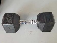 Single 30Lb Rubber Dumbell (33286613) - Photo 2