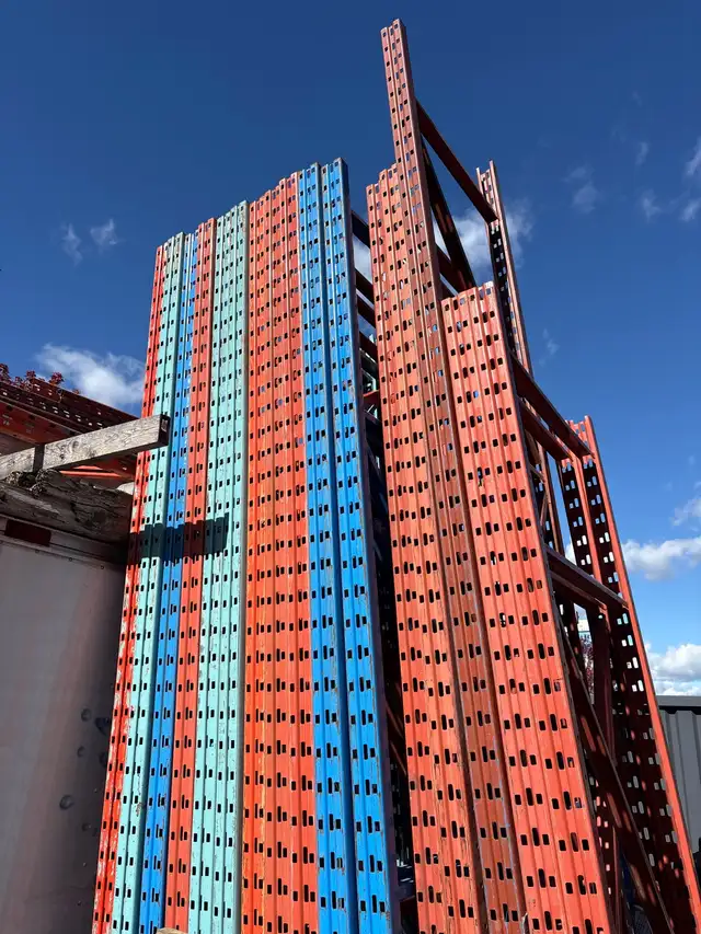42" Pallet Racking Frames, Beams, Wire Mesh
