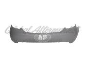 Audi A6 2005-2008 Bumper Rear Without Sensor Hole Primed Dark