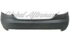 Audi A6 2005-2008 Bumper Rear Without Sensor Hole Primed Dark - Photo 2