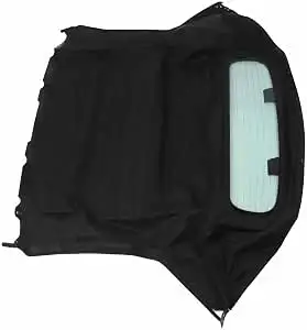 For Nissan 350Z 2003-2009 Black Vinyl Convertible Soft Top W/Hea
