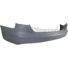 Audi A4 2009-2012 Bumper Rear Without Sensor Hole Primed W/S - Photo 3