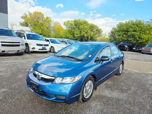 2010 Honda Civic Sdn  Manual Transmission One Owner Vehicle Crui