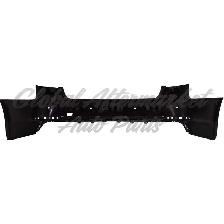 Audi A4 2017-2019 Bumper Rear Primed Without Parallel Park W/4 - Photo 2