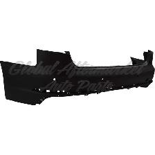 Audi A4 2017-2019 Bumper Rear Primed Without Parallel Park W/4 - Photo 4