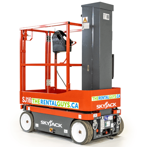 SJ16 Man Lift Rental Calgary - Free Delivery and Pickup