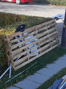 FREE-12 foot long pallets-4 of them