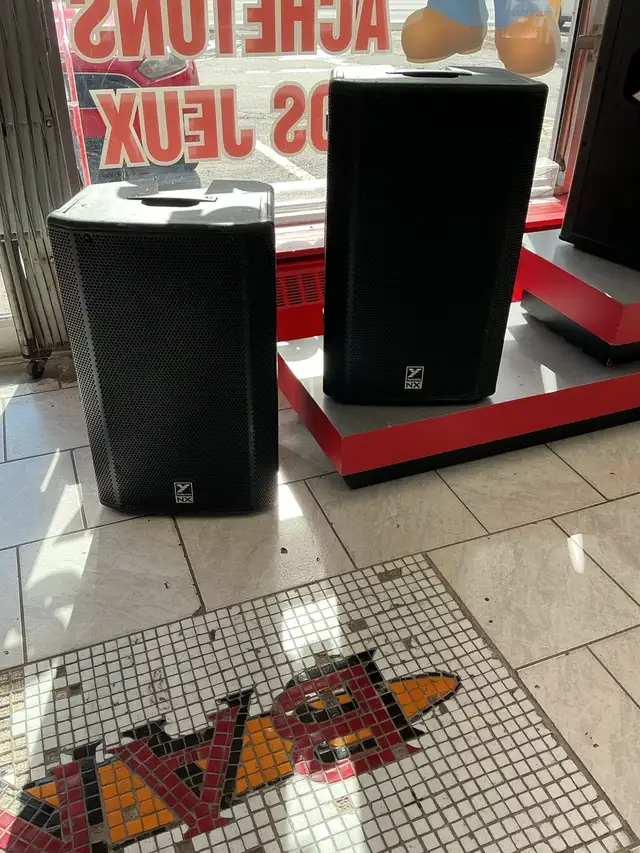 haut parleur Yorkville nx12p à 1000$ chaque