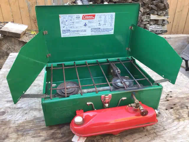 Coleman stove - gas