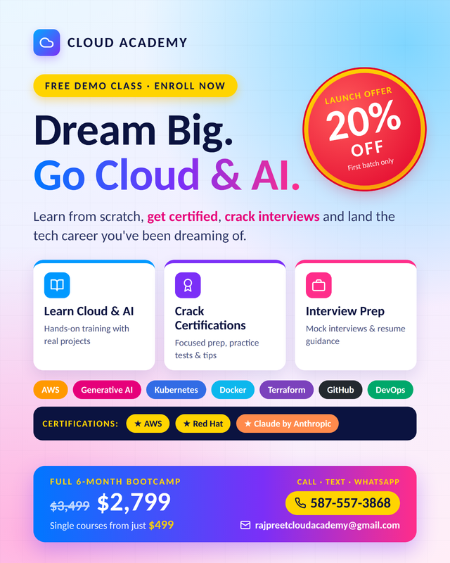 Cloud & AI Bootcamp