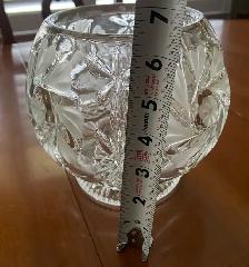 Crystal Floral Cut Vase - Photo 3