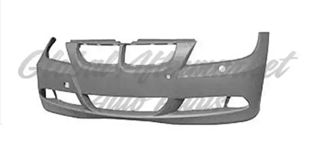 Bmw 3 Series Sedan 2006-2008 Bumper Front W/Sensor/H/Lp Wash