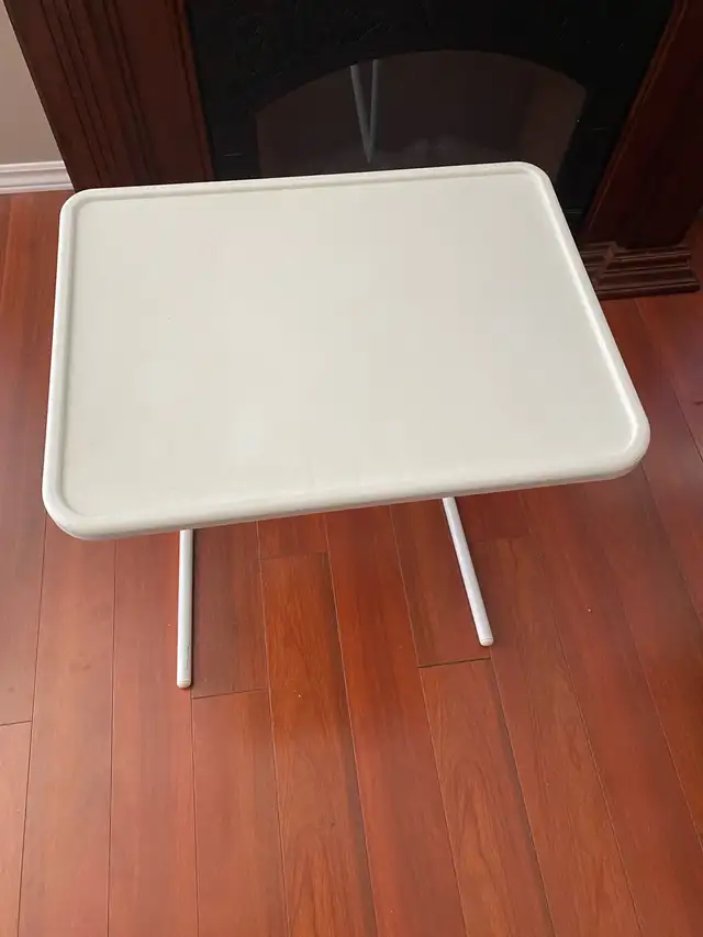 Adjustable Folding TV Tray Table
