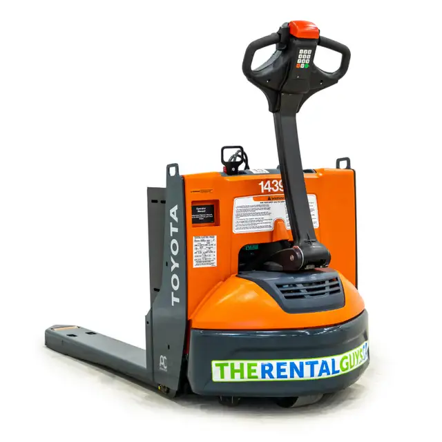 Toyota 8HBW23 Electric Pallet Jack Rental - Free Delivery