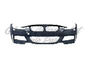 Bmw 3 Series Sedan 2013-2018 Bumper Front Primed W/M Pkg/Washer