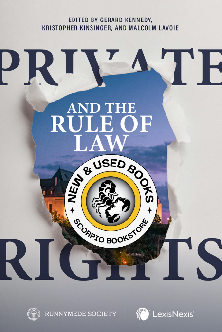 Private Rights and the Rule of Law Kennedy 9780433533764