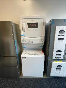 NEW 27" GE Washer And Dryer Stacker (White)
