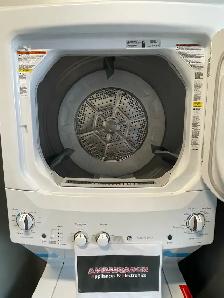 NEW 27" GE Washer And Dryer Stacker (White) - Photo 3
