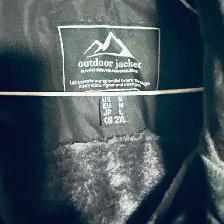 MENS NEW WINTER OUTDOOR JACKET/HOODAS PICTURED-