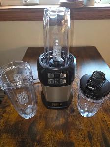 Ninja BL481C Nutri-Ninja Auto-iQ Technology Blender, 1000W