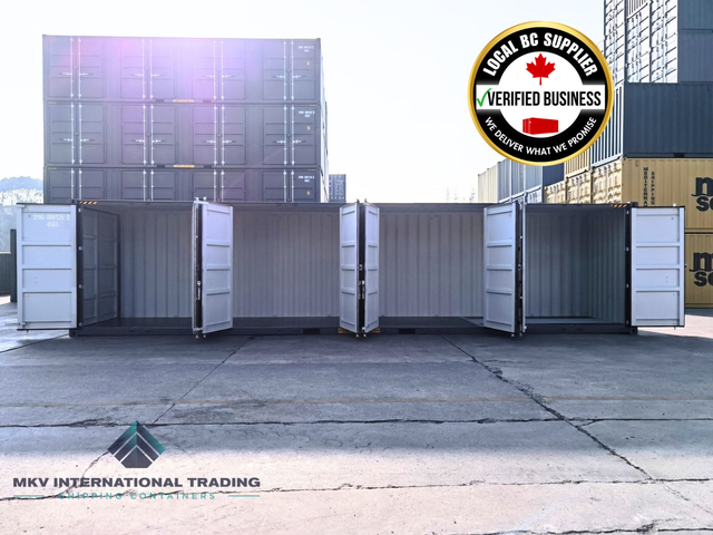 40ft Shipping Container Sea Can with 4 Side Doors   End Doors