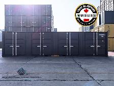 40ft Shipping Container Sea Can with 4 Side Doors   End Doors - Photo 4
