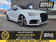 2018 Audi RS 3 AWD / 2.5T / Bang & Olufsen / Diamond Interior Mi