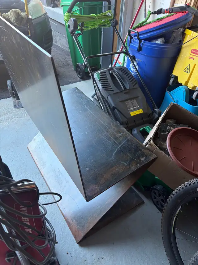 custom one piece metal bench