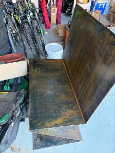 custom one piece metal bench - Photo 3