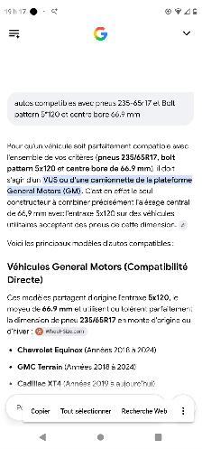 235-65R17x4 Pneus hiver Nokian-Jante GMC Terrain 2010. - Photo 7
