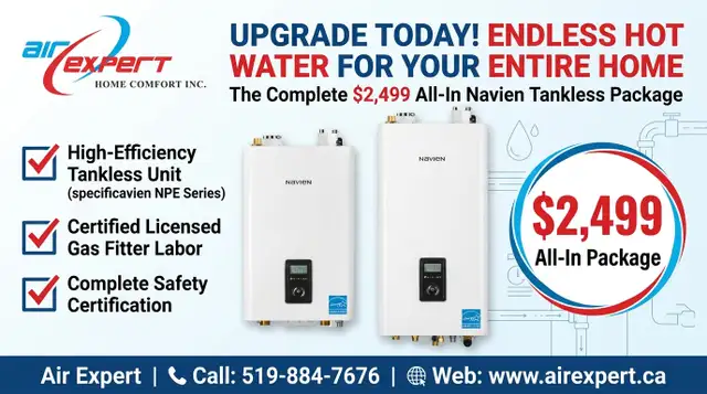WATER HEATER WATER HEATER TANKLESS WATER HEATER INSTALLED