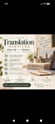 Translation Services: English/French & French/English