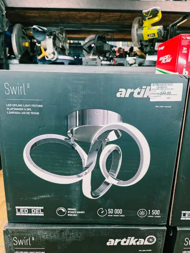 Artika Swirl Plafonnier LED