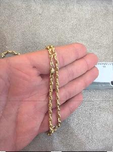 10k Gold chain 25' - Photo 9