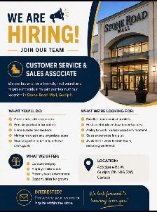 CUSTOMER SERVICE & SALES ASSOCIATE