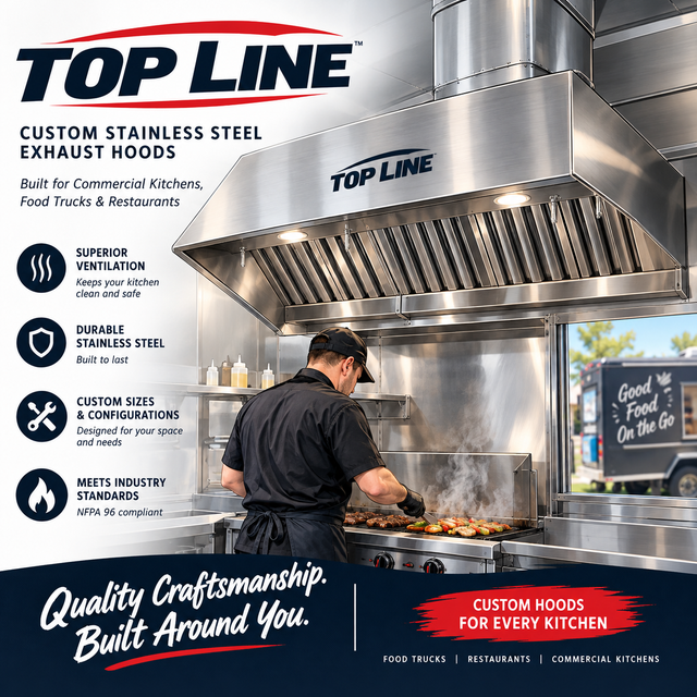 Custom Kitchen & Food Truck Hoods