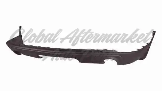 Chevrolet Traverse 2013-2017 Bumper Rear Lower Dark Gray W/Dual