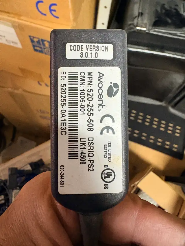 Avocent DSRIQ-PS2 KVM Dongles (PS/2 VGA) — 6 available