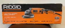 Ridgid 7" Corded Twist Handle Angle Grinder